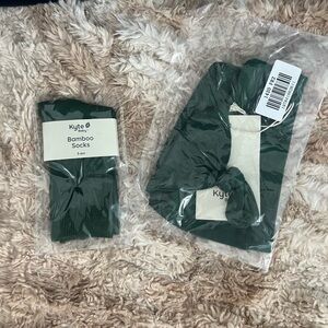 Kyte BABY Forest Green Bamboo Socks